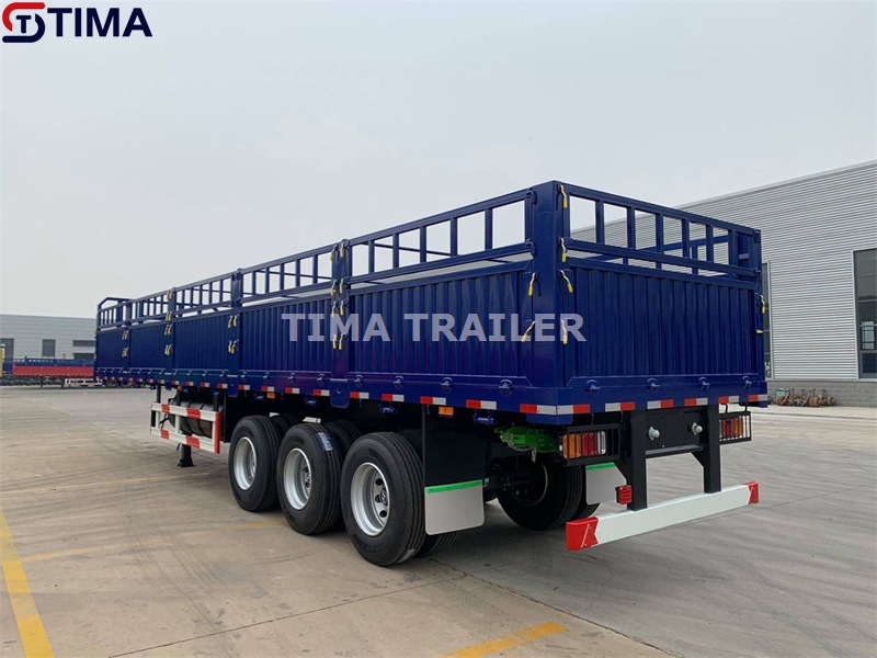 Jeu semi-remorque Stake Semi Trailer