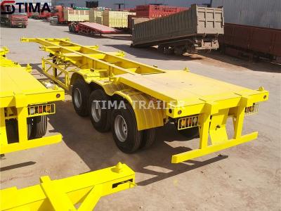 حاوية الهيكل العظمي مقطورة