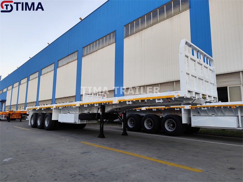 Remorque à plateau Flatbed Trailer