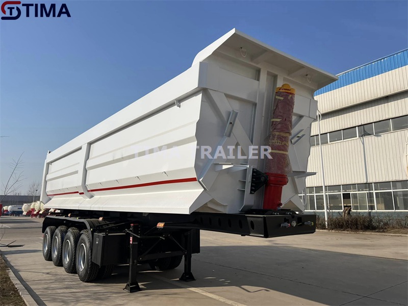 Reboque de caminhão basculante Tipper Truck Trailer