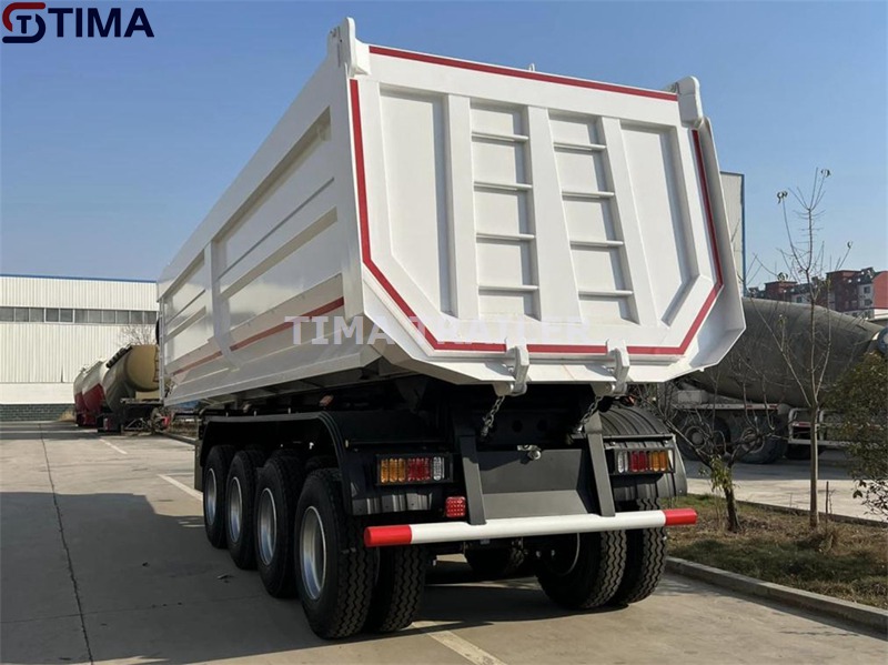 Reboque de caminhão basculante Tipper Truck Trailer