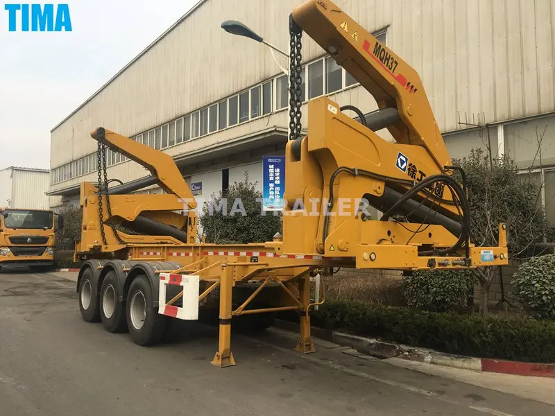 Remorque de chargeur latéral de conteneur pour le port Container Side Loader Trailer For Port