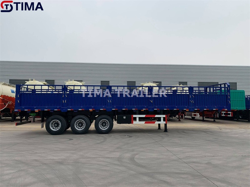 Jeu semi-remorque Stake Semi Trailer