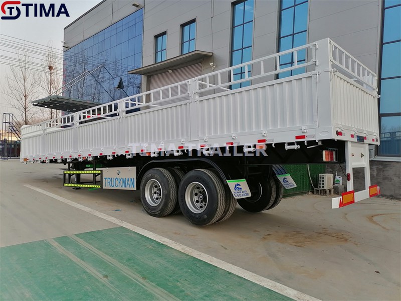 clôture semi-remorque fence semi trailer